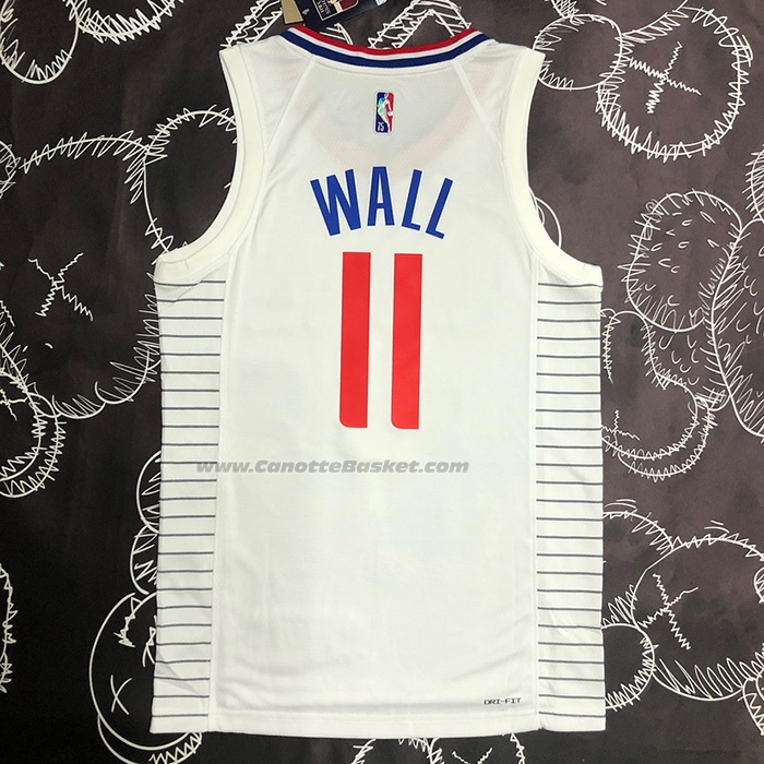 Maglia Los Angeles Clippers John Wall NO 11 Association 2020-21 Bianco